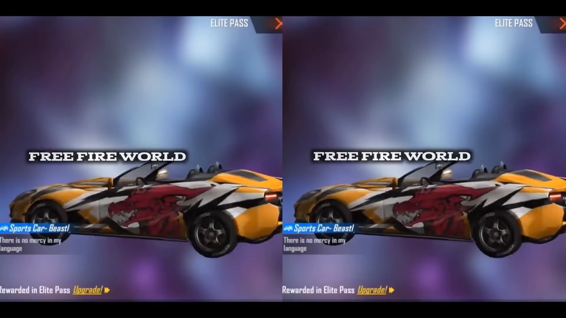 One of the leaked items (Image via Free Fire World / YouTube)