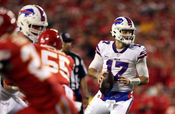 Is Josh Allen playing tonight against Titans in Week 6?