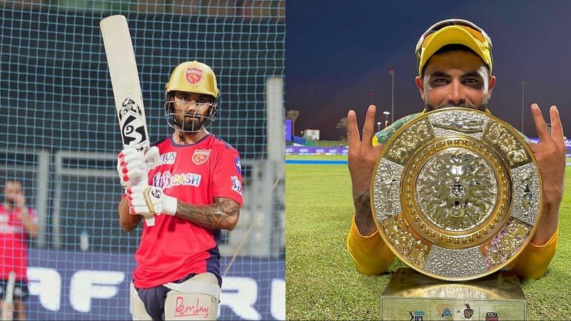KL Rahul and Ravindra Jadeja were among the top Indian performers in the league stage of IPL 2021 (Image Source: Instagram)