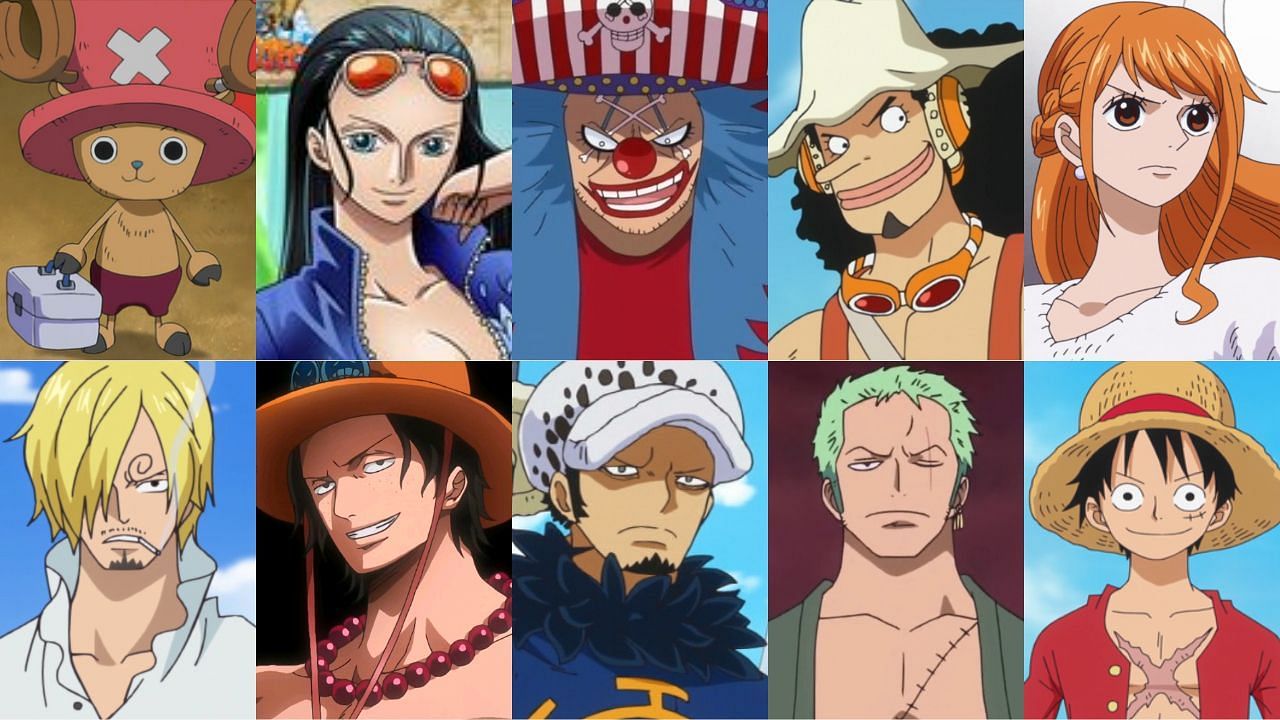 Characters in One Piece anime (Image via HeroCollector16,DeviantArt)