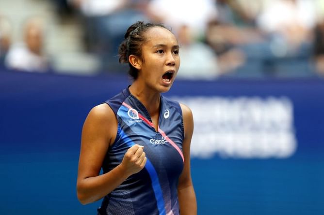 Leylah Fernandez gushes about meeting Maria Sharapova at the Met Gala, calls her a "great person and great inspiration"