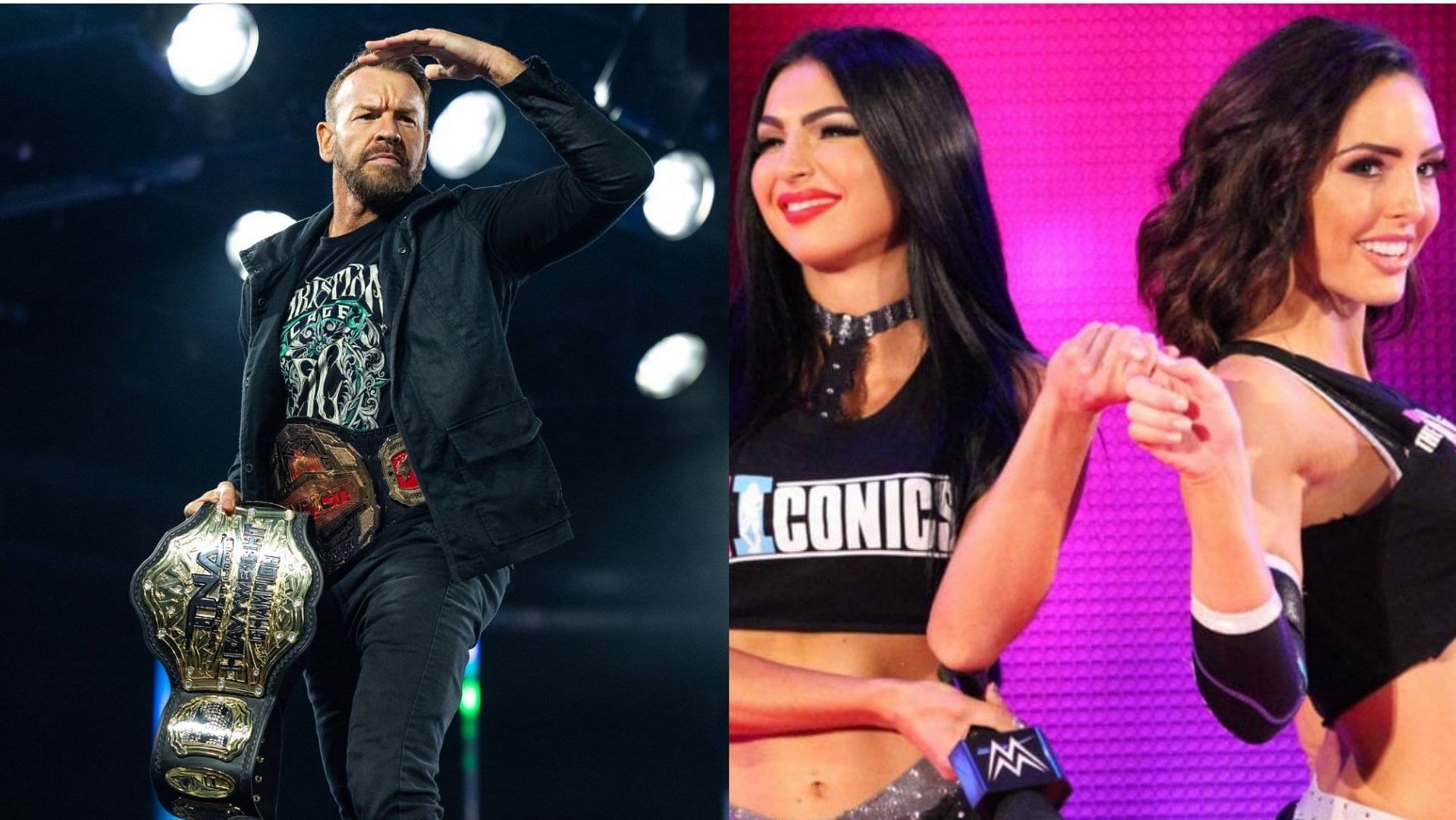 Christian Cage (left) and The IInspiration (right)