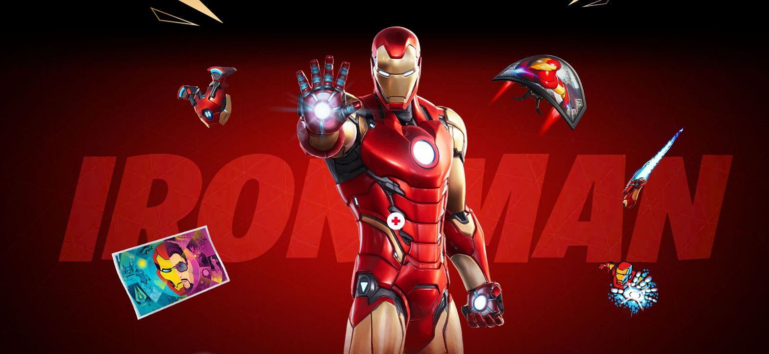 Iron Man skin in Fortnite (Image via Epic Games)