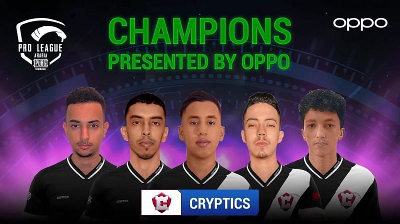 Cryptics wins PMPL Arabia Season 2 (image via PUBG Mobile)