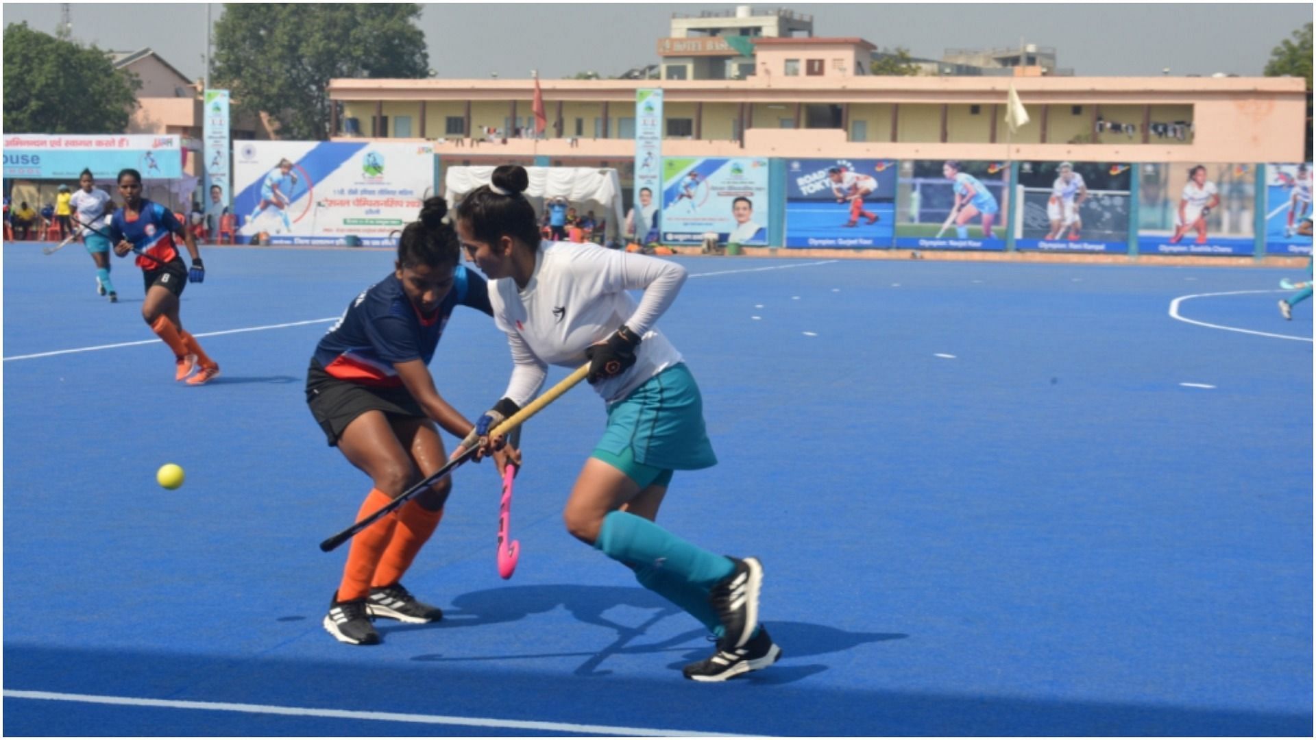 11th Hockey India Senior Women National Championship 2021 semifinals (Pic Credit: Hockey India)