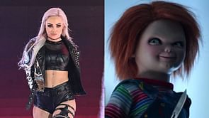 Watch: Liv Morgan cosplays as Chucky the doll