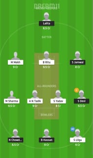 JAM-W vs AP-W Dream11 Fantasy Suggestion #1
