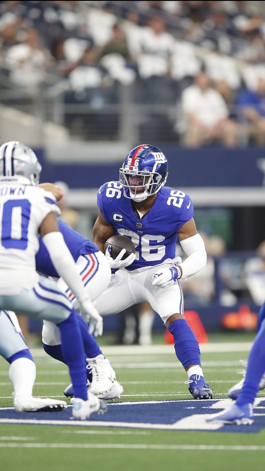 Giants RB Saquon Barkley (ankle) inactive vs. Seahawks