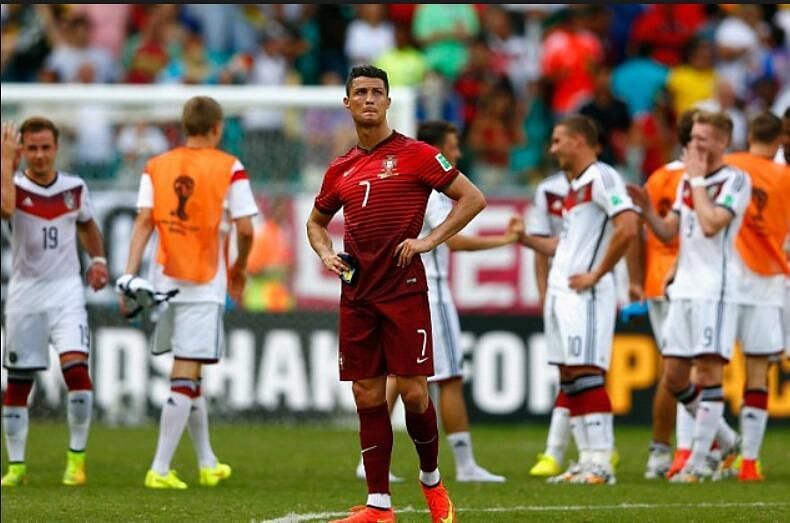 Ronaldo&#039;s 2014 World Cup got off to a nightmare start against Germany