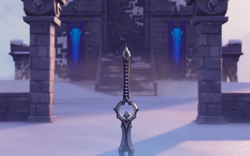 The Infinity Blade in Fortnite. (Image via Epic Games)