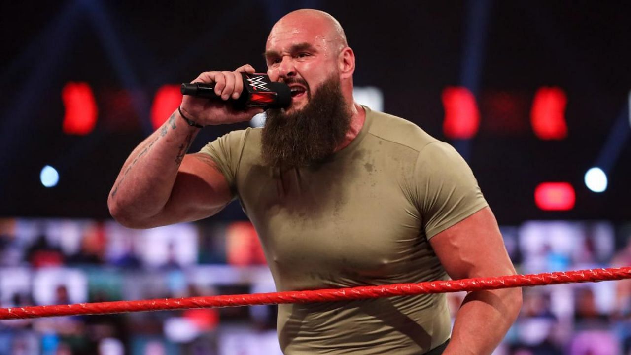 Braun Strowman during his time in the WWE