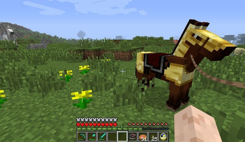 Horse (Image via Minecraft)