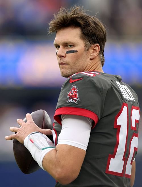 Tom Brady for the Tampa Bay Buccaneers