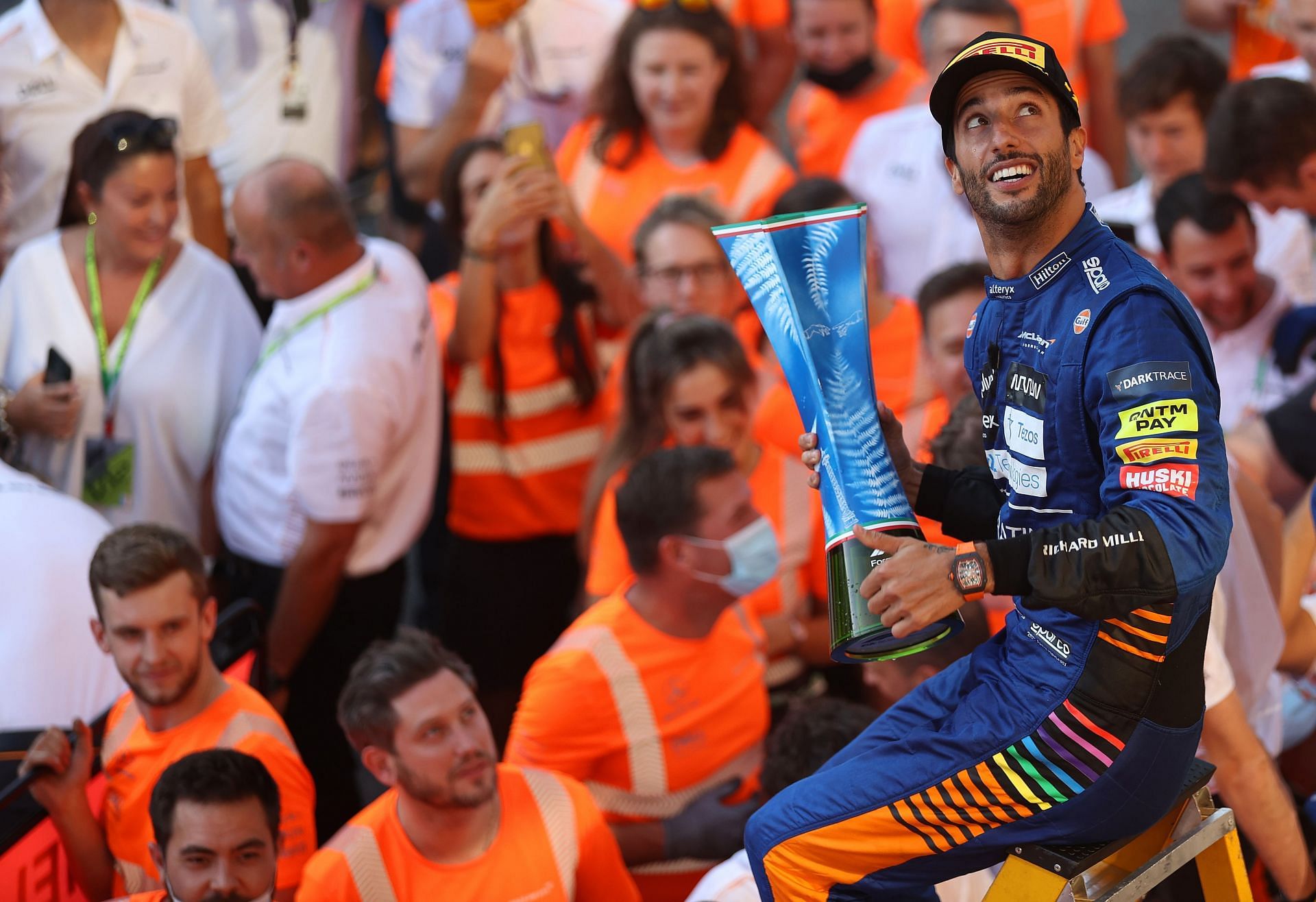 Daniel Ricciardo doesn&#039;t feel a world title would define his happiness in life. Photo: Lars Baron/Getty Images