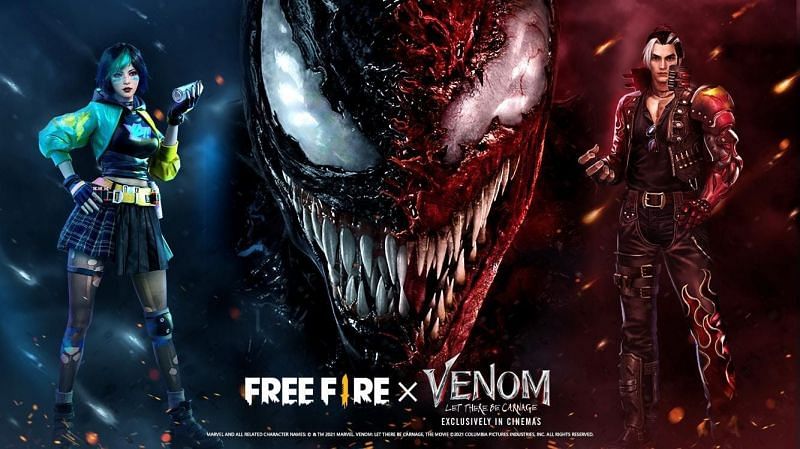 Freefire X Venom : Let there be Carnage