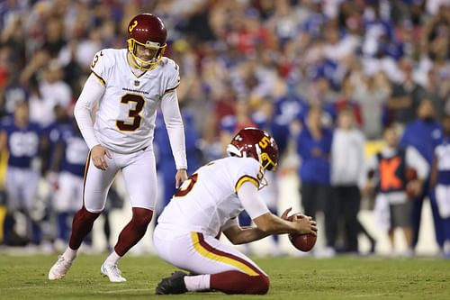 Former Washington Football Team kicker Dustin Hopkins