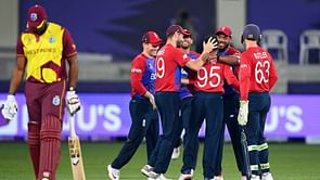 T20 World Cup 2021: West Indies implode in stunning fashion against England to register their 2nd lowest T20I total