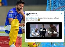 "Seems like IPL career is over for Suresh Raina" - Twitterati reacts after CSK's Chinna Thala misses out on the game against DC