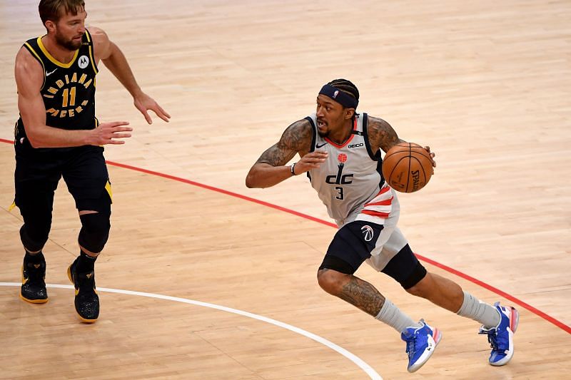 The Indiana Pacers vs the Washington Wizards in the play-in tournament last season.
