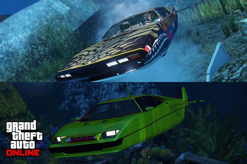 Are there any GTA Online cars that can drive underwater?