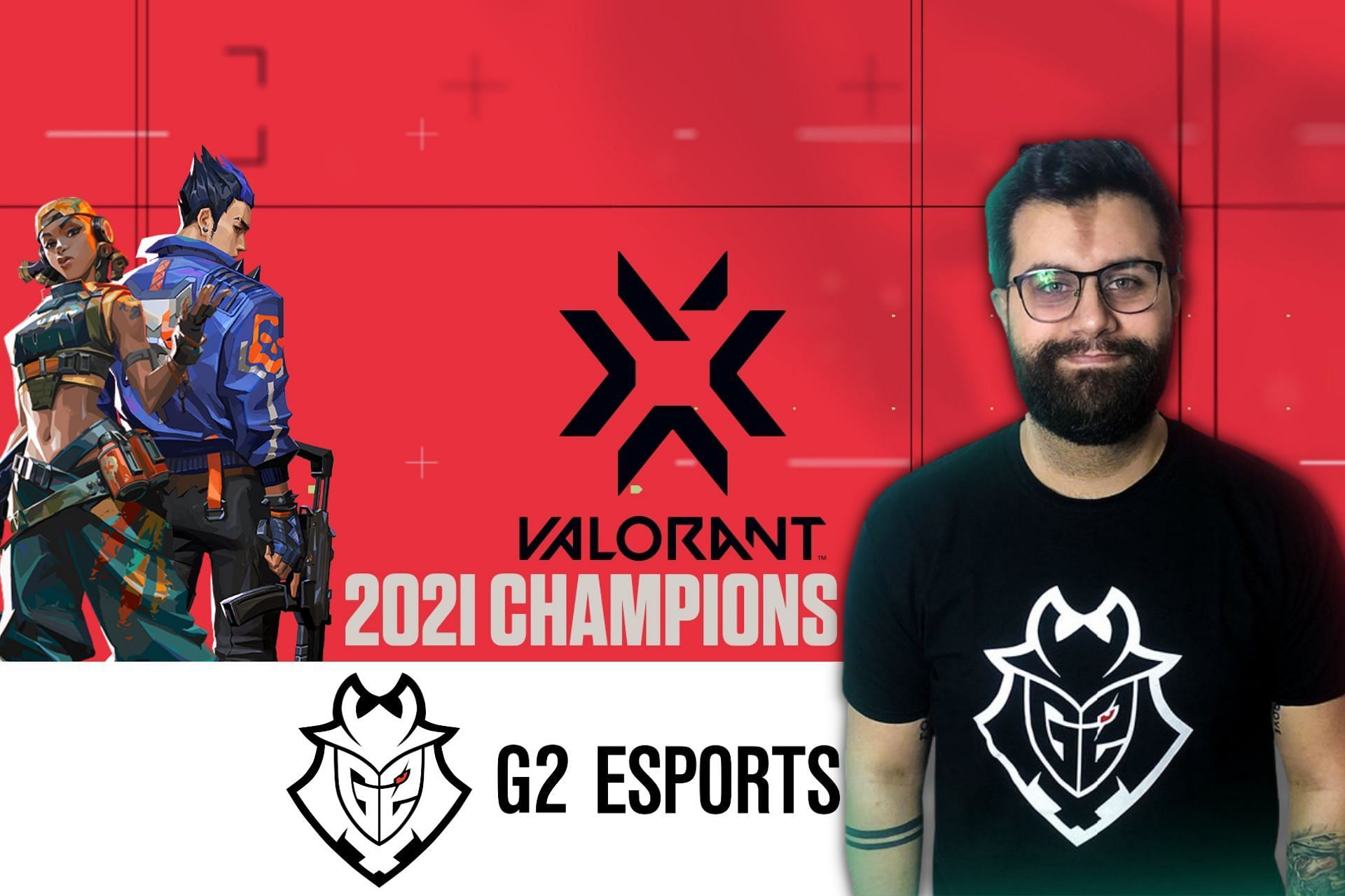 G2 Esports&#039; analyst Lucas Rojo hints at a roster shuffle (Image via Sportskeeda)