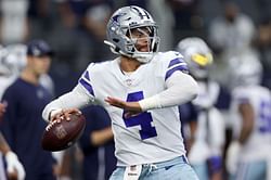 Is Dak Prescott playing tonight against the Giants?