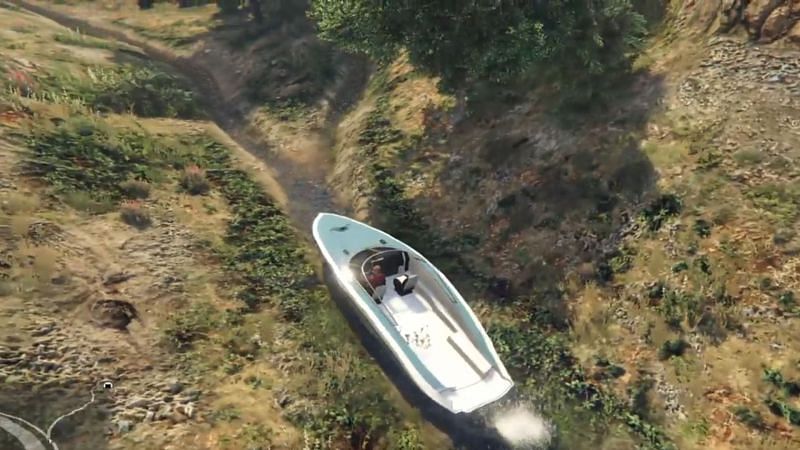 This GTA Online Redditor wasn&#039;t going to let it all be water under the bridge (Image via u/FrankWDoom/Reddit)