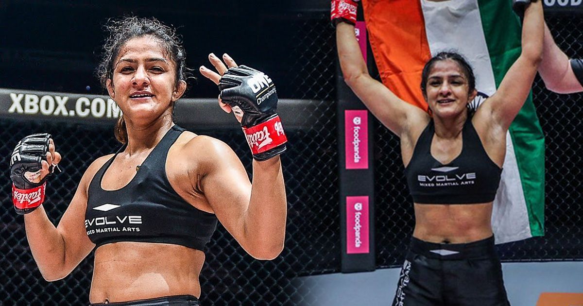 Ritu Phogat [Photo courtesy of ONE Championship]