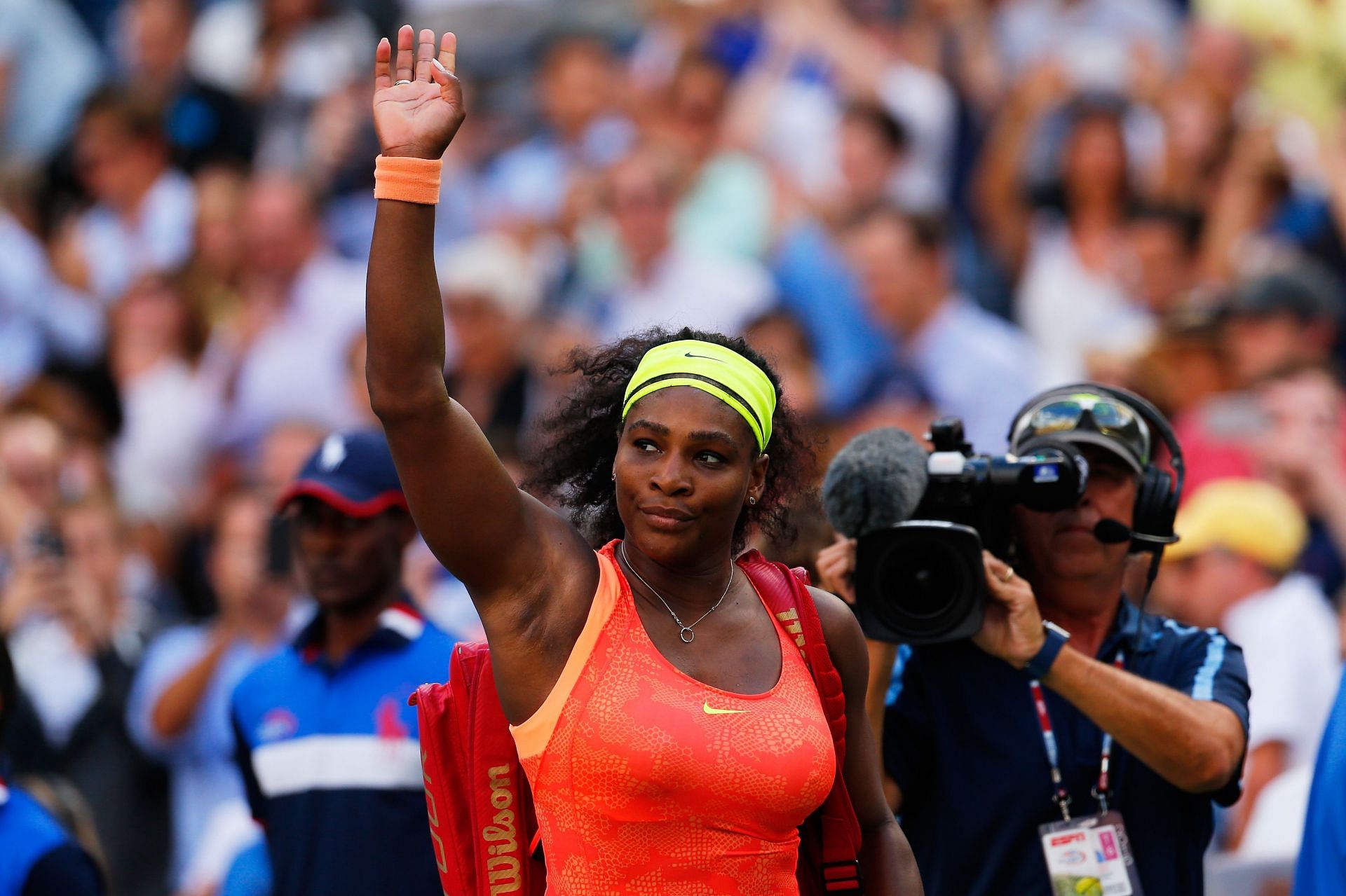 Serena Williams at the 2015 US Open