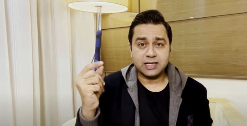 Former India cricketer Aakash Chopra. Pic: Aakash Chopra/ YouTube