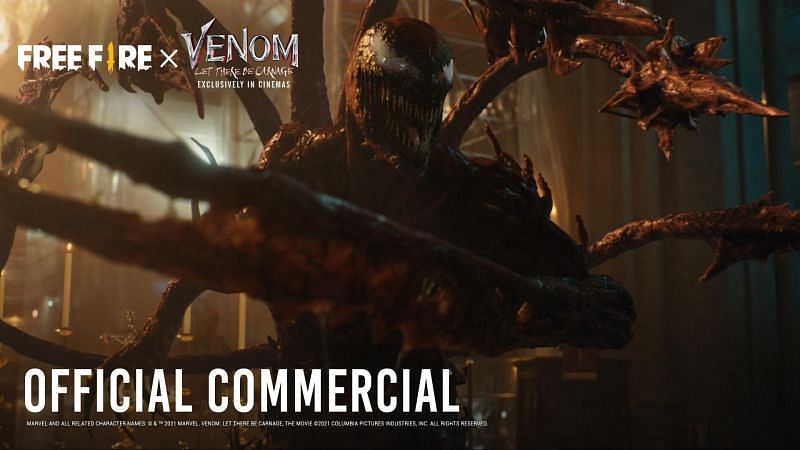 Freefire X Venom : Official Commercial
