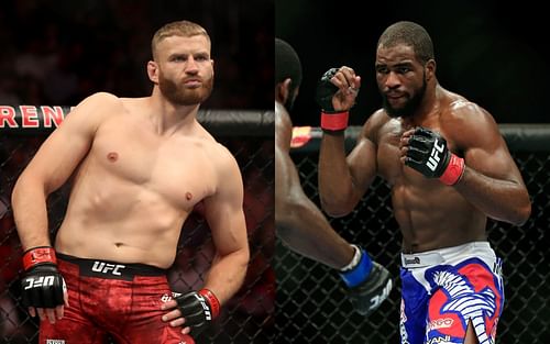 Light heavyweight MMA stars Jan Blachowicz (left) and Corey Anderson (right)