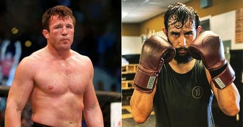 Chael Sonnen (left) and Dominick Reyes (right) [Image credits: @domreyes24 on Instagram]