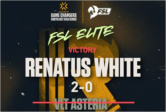 VLT Asteria are out of Valorant Championship Tour Game Changers FSL Elite after losing to Renatus White