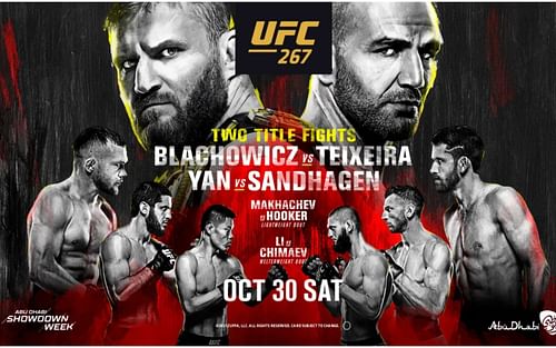 UFC 267 looks like one of the best events of 2021 thus far