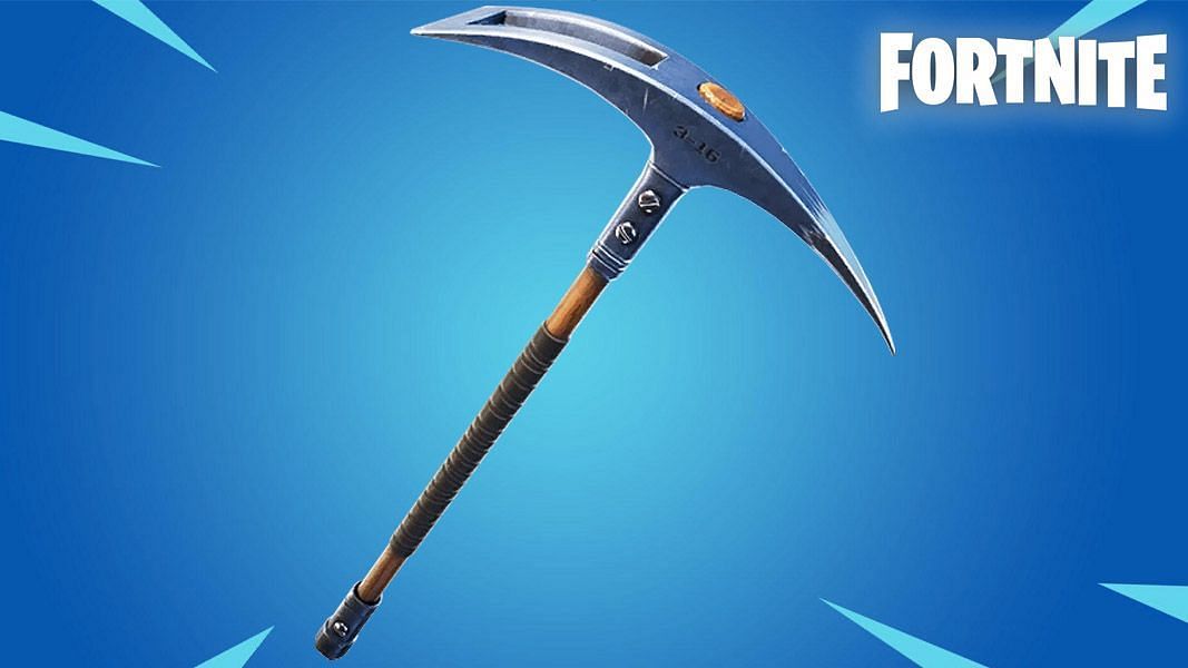 A pickaxe is the most common melee weapon in the game (Image via Epic Games)