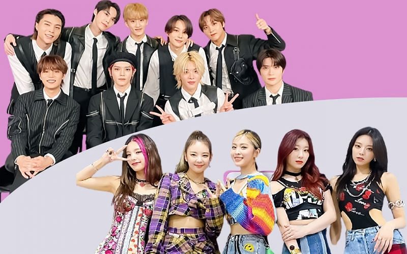 NCT 127 and ITZY (Images via Twitter/@NCTsmtown_127 and @ITZYofficial)