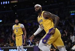 "No way anybody gone be able to get out the bed tomorrow" - LeBron James reacts to 2-overtime thriller between Boston Celtics and New York Knicks
