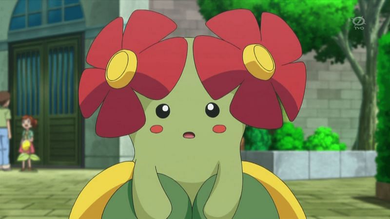 &quot; When these dance together, their petals rub against each other, making pretty, relaxing sounds.&quot; - an excerpt from Bellossom&#039;s Pokedex entry (Image via The Pokemon Company)