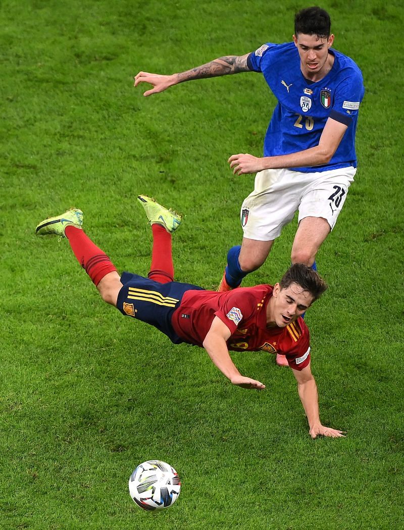 Gavi against Italy (Image via Getty)