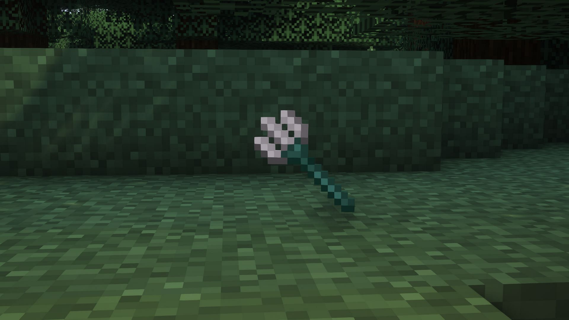 A trident (Image via Minecraft