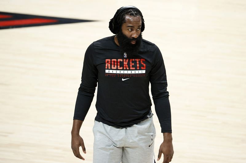 James Harden with the Houston Rockets