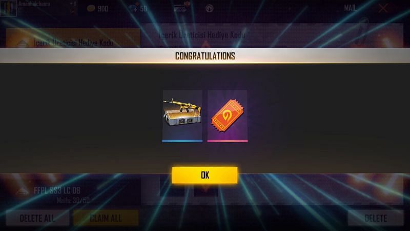 Here are the two rewards of the new Europe server code (Image via Free Fire)