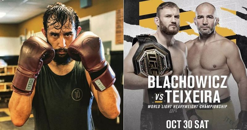 Dominick Reyes (left) and Jan Blachowicz vs Glover Teixeira (right) [Image credits: @janblachowicz and @domreyes24 on Instagram]