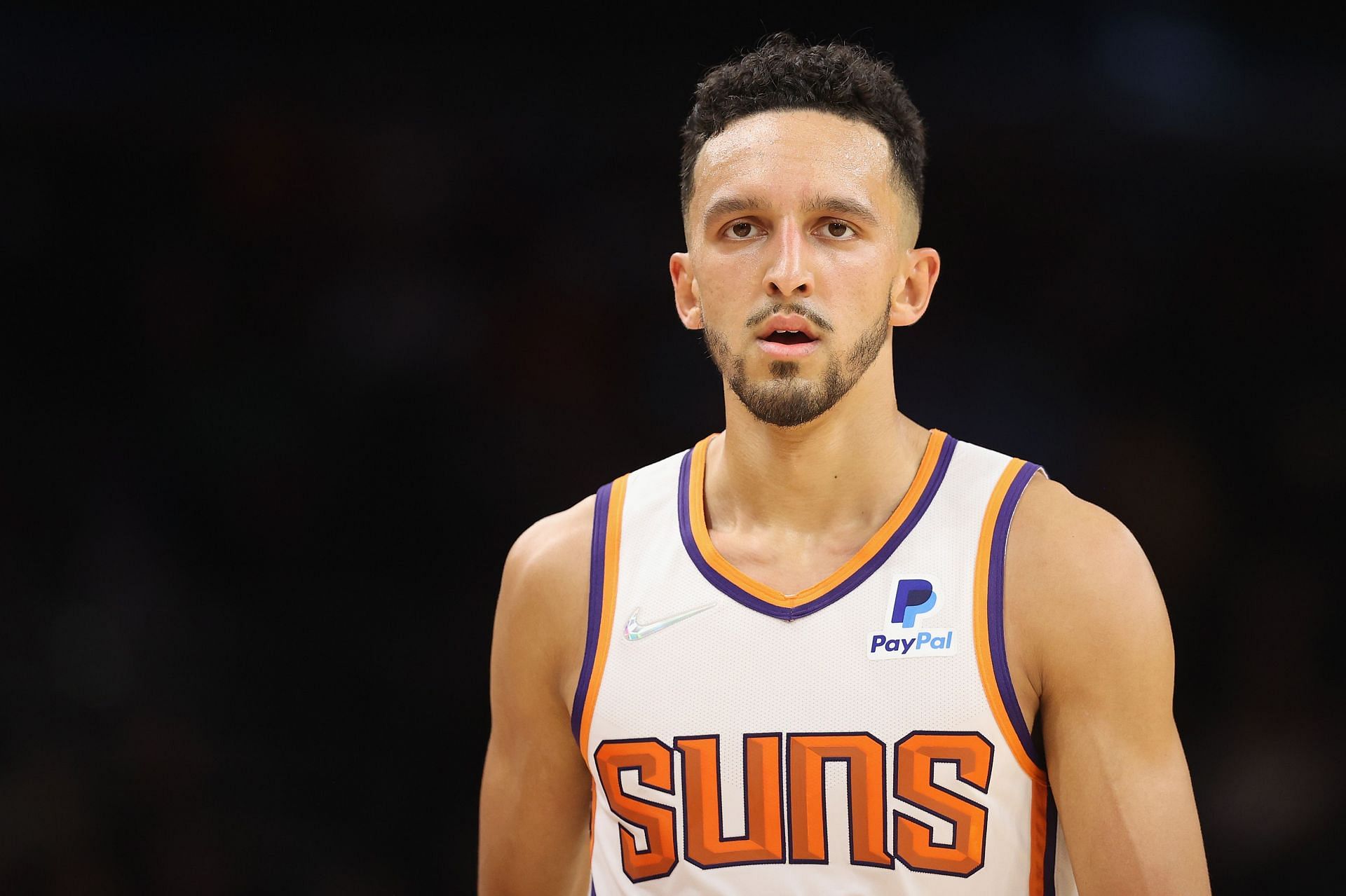 Landry Shamet during the LA Lakers vs Phoenix Suns game