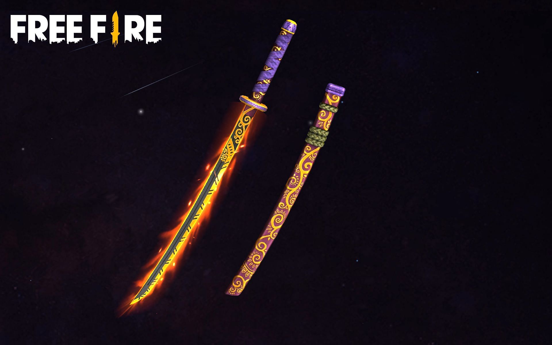 Katana &ndash; Sword of Honor is up for grabs in the event until 22 October (Image via Free Fire)