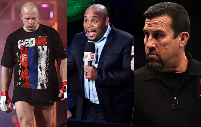 "You're sounding like you're being a homer for the UFC" - 'Big' John McCarthy slams Daniel Cormier for saying Fedor Emelianenko would have been 'average' in the UFC