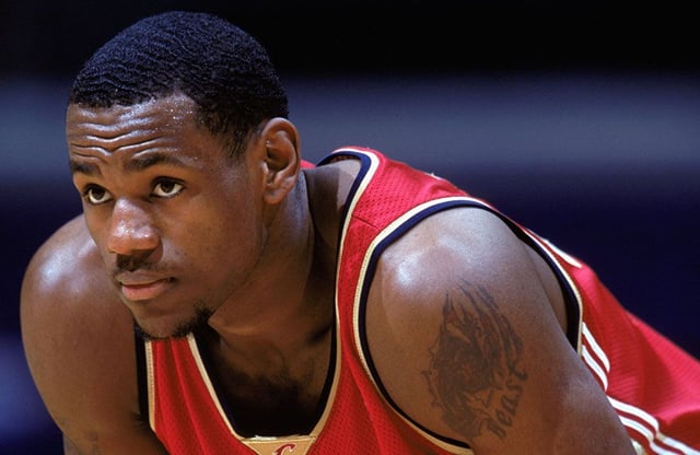 NBAプレミアLeBron James デビュー年（2003年）ボブルヘッド（LeBron 