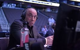 How many monthly listeners does Joe Rogan get on Spotify?