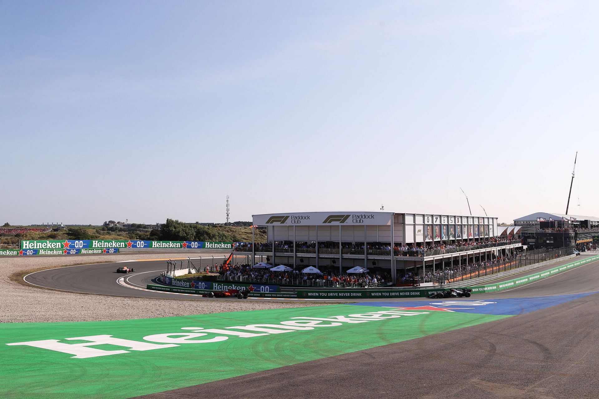 Netherlands venue Zandvoort debuted in the 2021 season, and is set to return on the 2022 F1 calendar. (Photo by Lars Baron/Getty Images)